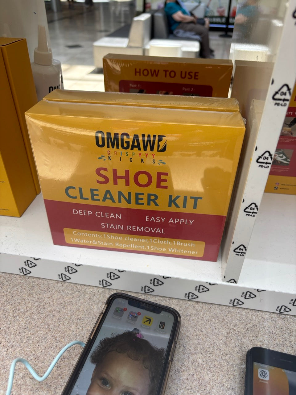 OMGawd Crispyyy Premium Big Box Shoe Cleaner